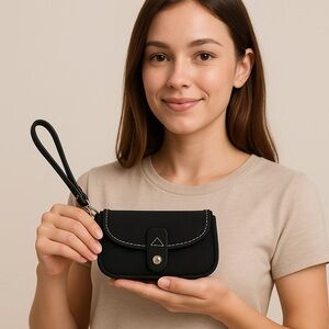 Dooney & Bourke Signature D B Wristlet